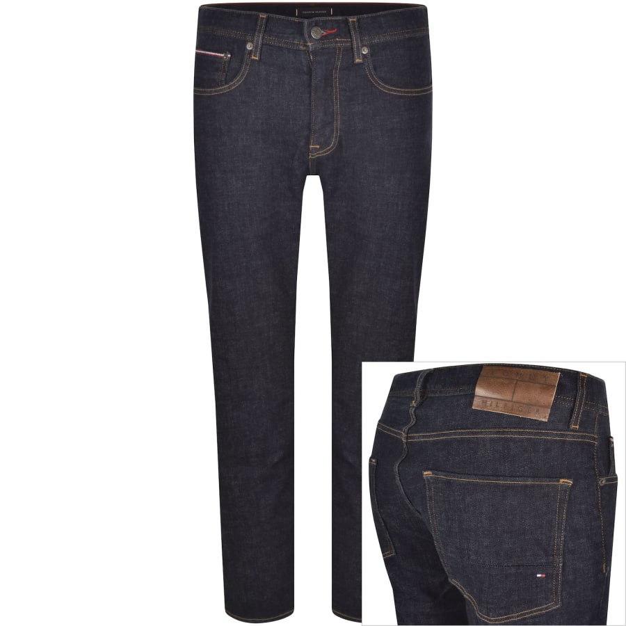 Tommy Hilfiger Denton Straight Fit Jeans Navy
